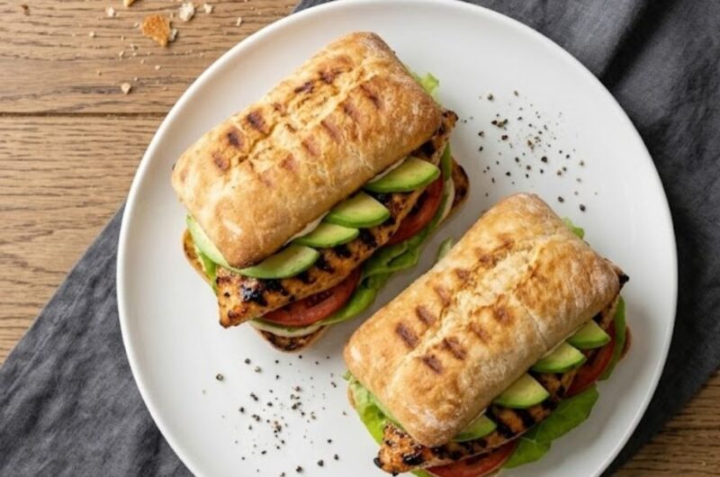 Grilled Chicken Avocado Sandwich