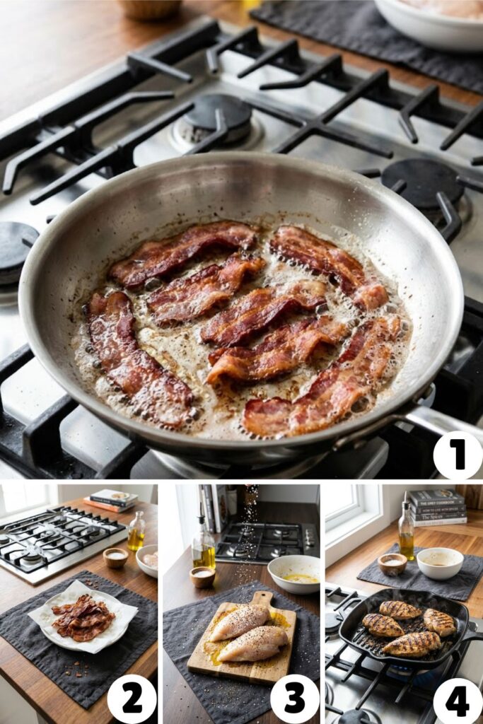 Grilled Chicken BLT Sandwich Recipe