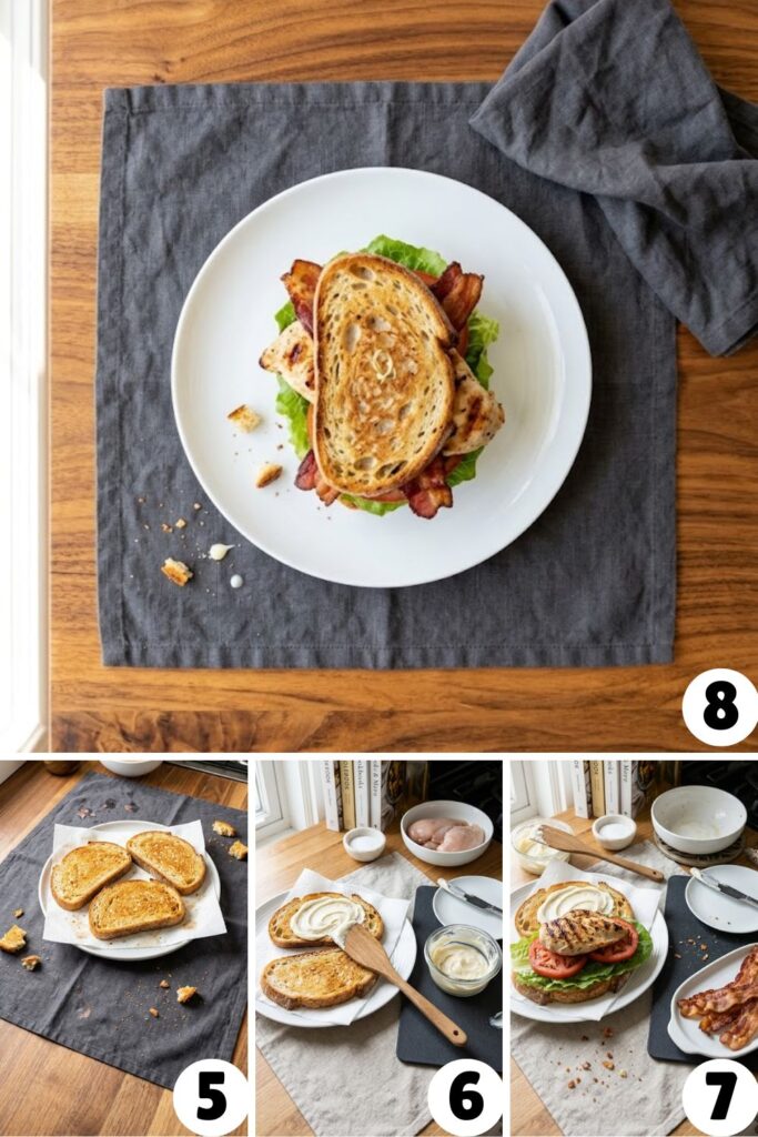 Grilled Chicken BLT Sandwich Recipe