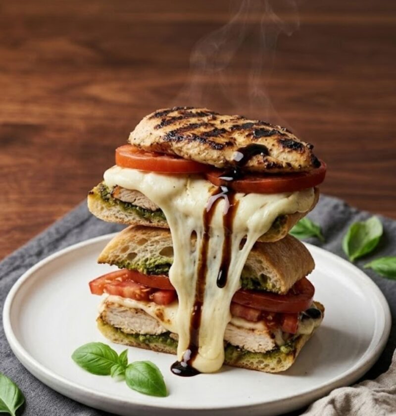 Grilled Chicken Caprese Sandwich Recipe