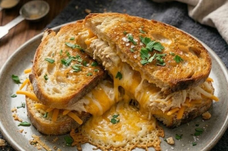 Grilled Chicken Cheese Sandwich