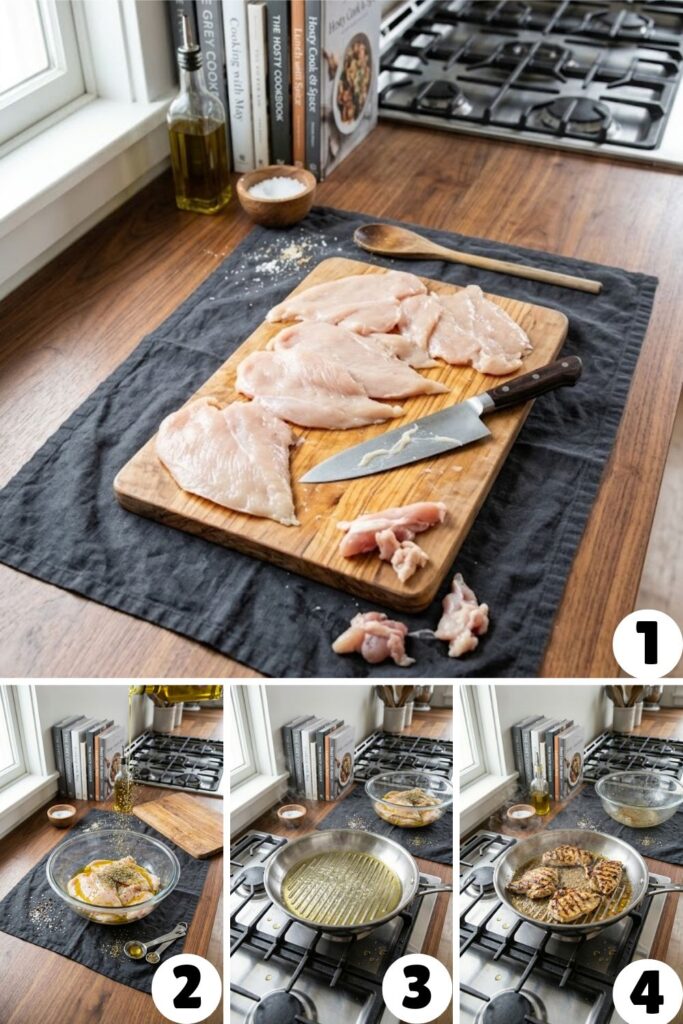 Grilled Chicken Ciabatta Sandwich Recipe