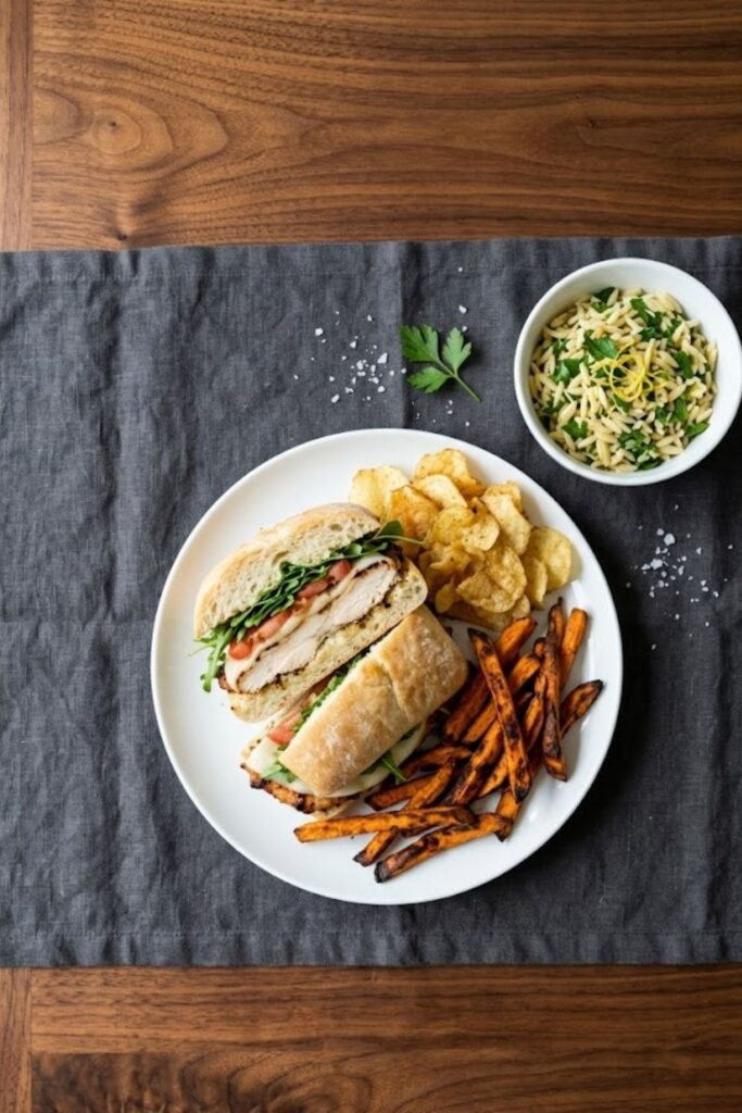 Grilled Chicken Ciabatta Sandwich Recipe