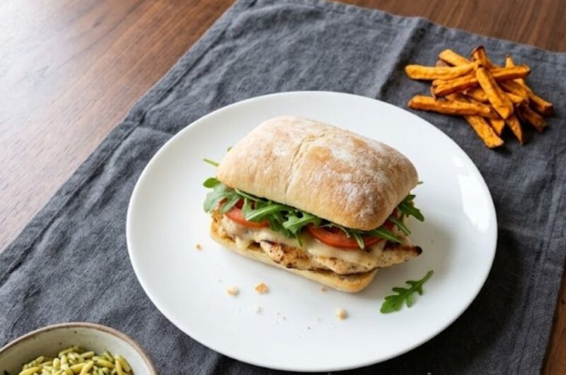 Grilled Chicken Ciabatta Sandwich