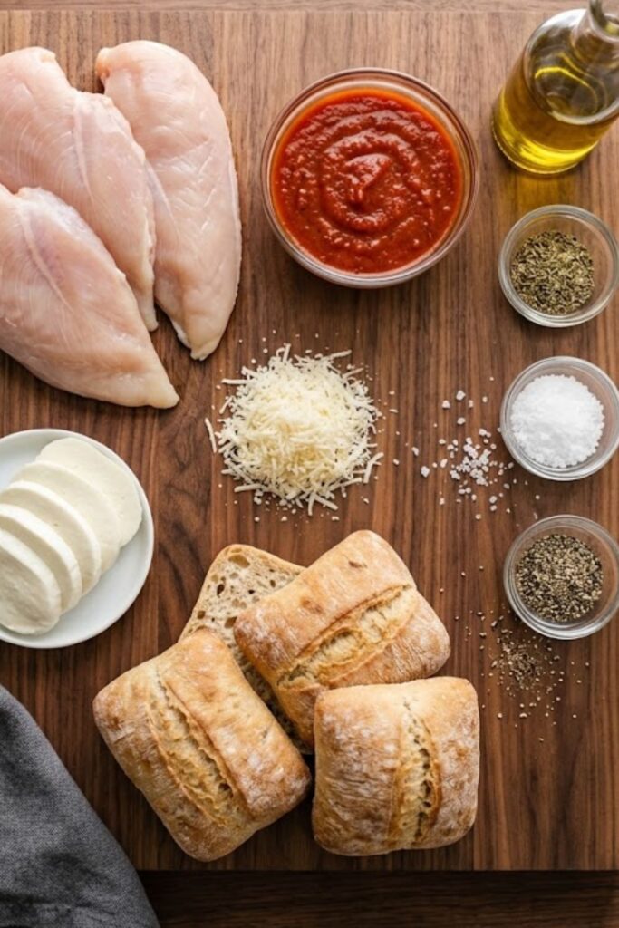 Grilled Chicken Parmesan Sandwich Recipe