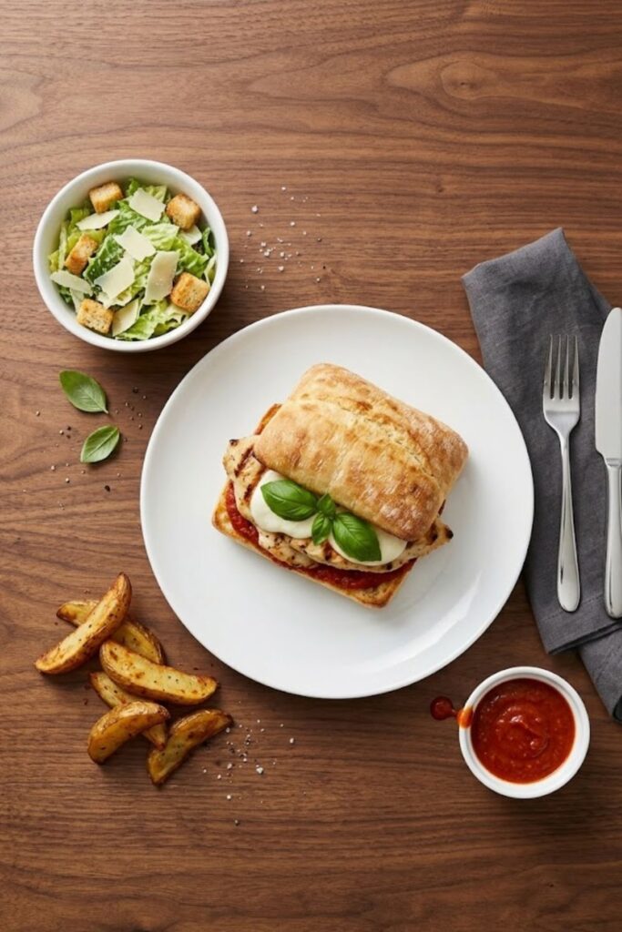 Grilled Chicken Parmesan Sandwich Recipe