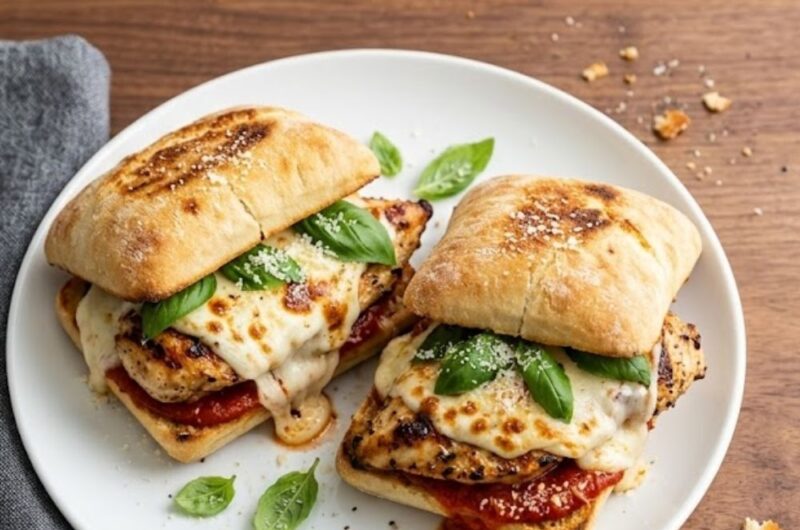 Grilled Chicken Parmesan Sandwich
