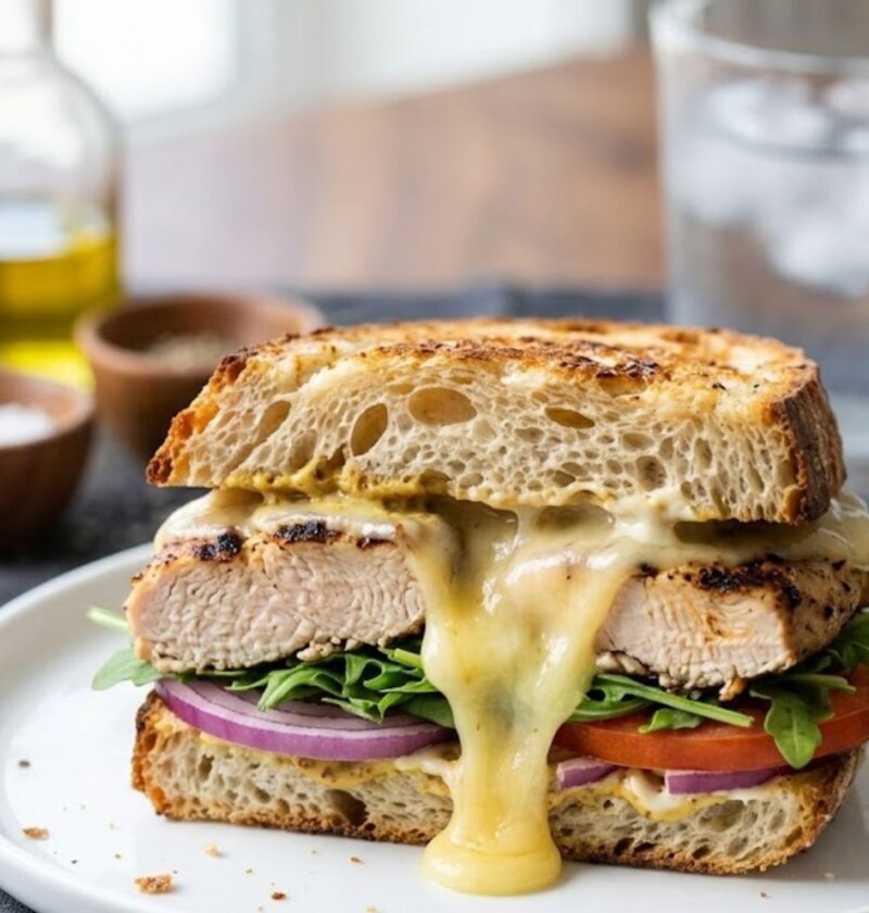 Grilled Chicken Sourdough Sandwich Recipe