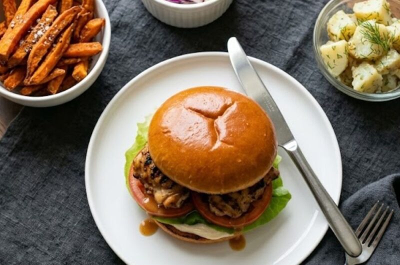 Grilled Chicken Thigh Sandwich