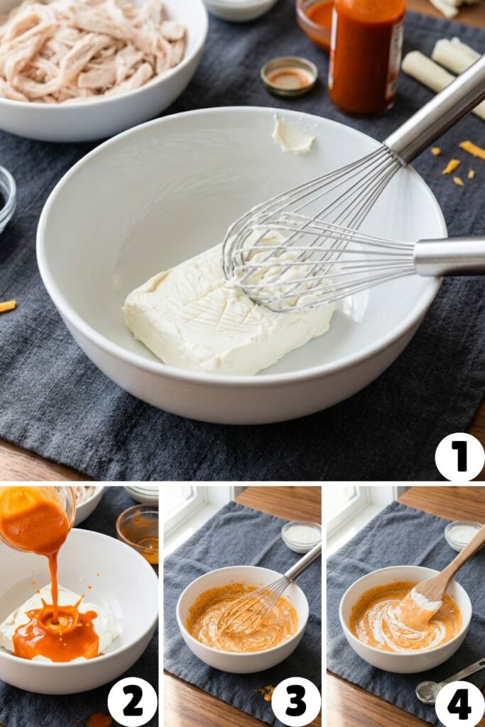 Halloween Spooky Buffalo Chicken Dip Recipe