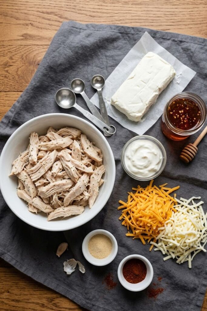 Hot Honey Chicken Dip Recipe