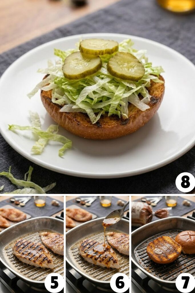 Hot Honey Grilled Chicken Sandwich Recipe