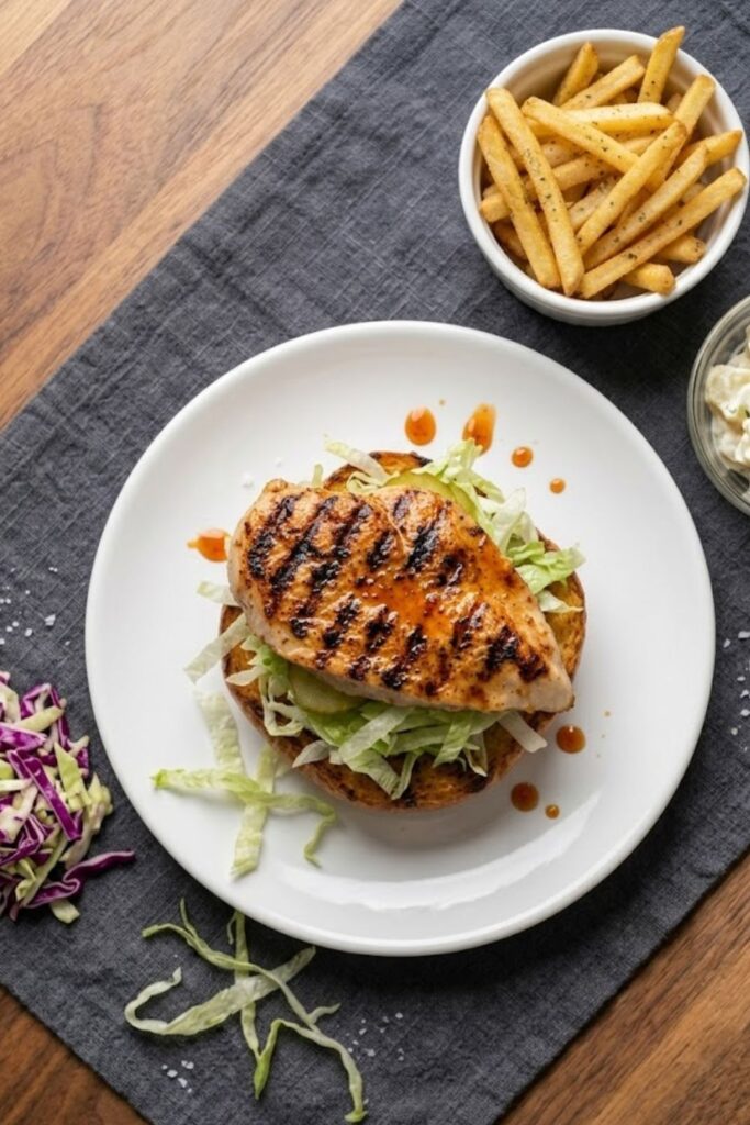 Hot Honey Grilled Chicken Sandwich Recipe