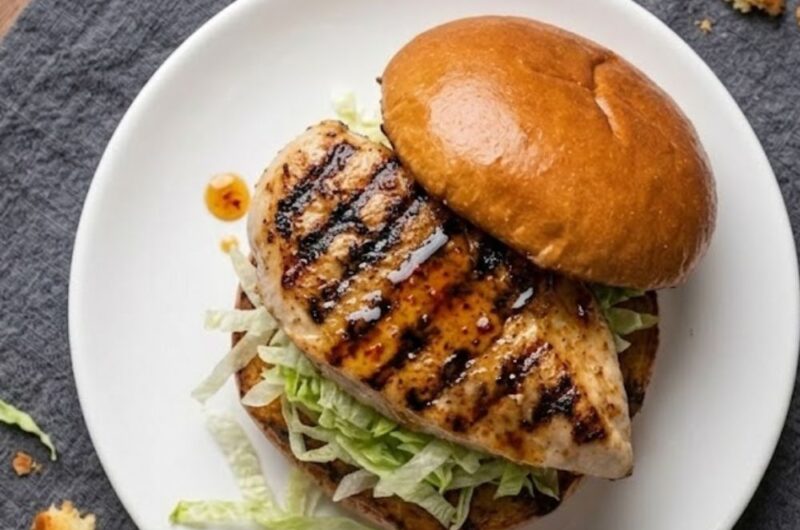 Hot Honey Grilled Chicken Sandwich