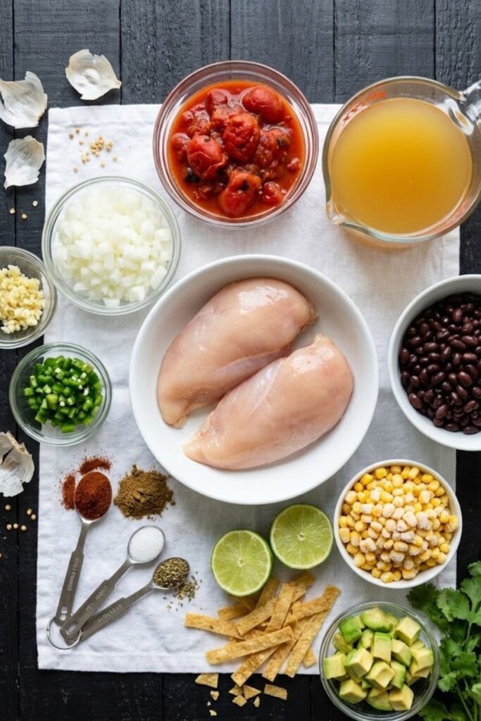 Instant Pot Chicken Tortilla Soup Recipe