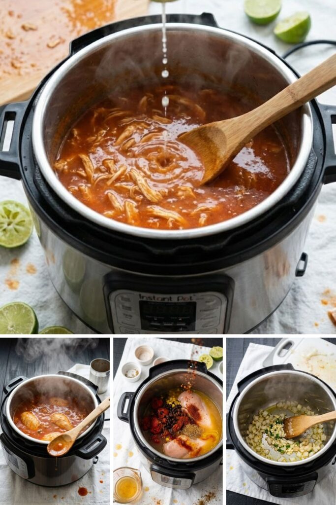 Instant Pot Chicken Tortilla Soup Recipe