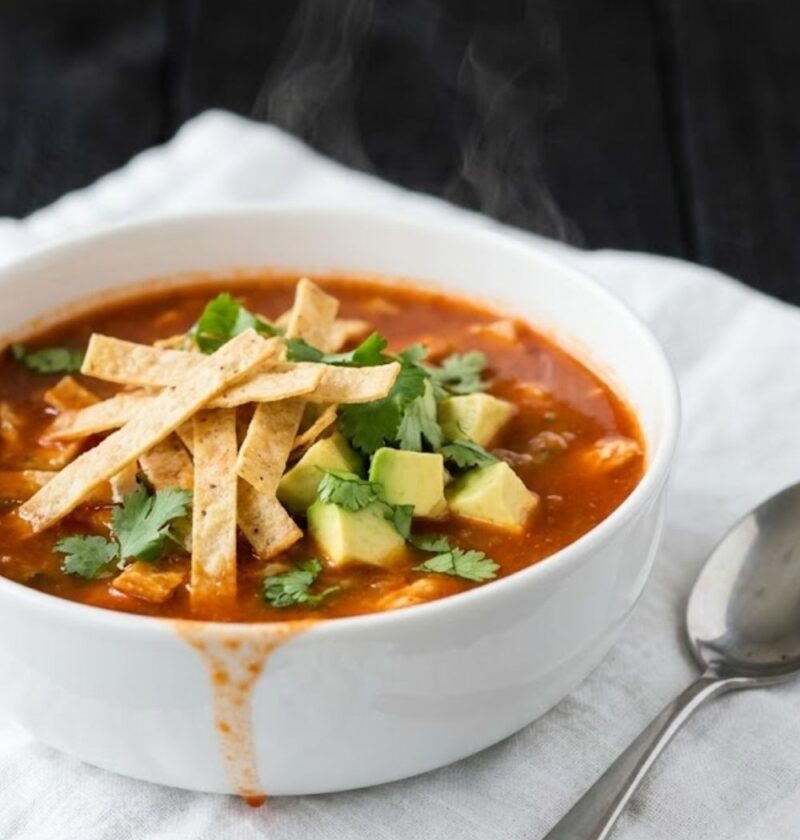 Instant Pot Chicken Tortilla Soup Recipe
