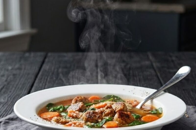 Italian Chicken Sausage Soup