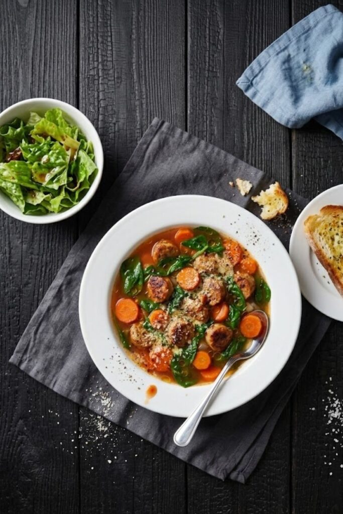 Italian Chicken Sausage Soup Recipe