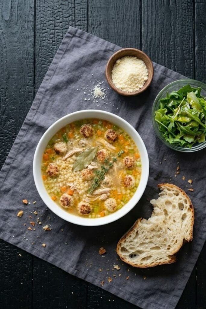 Italian Penicillin Soup With Chicken Recipe
