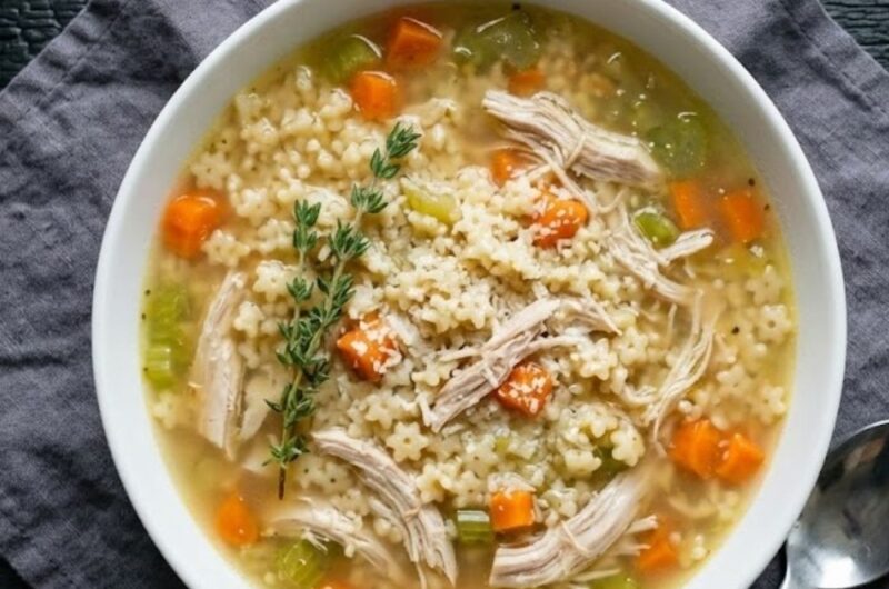 Italian Penicillin Soup With Chicken