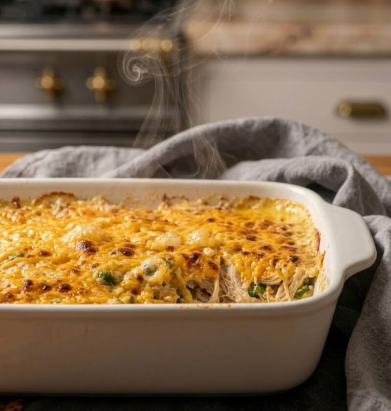Jalapeno Popper Chicken Casserole Recipe