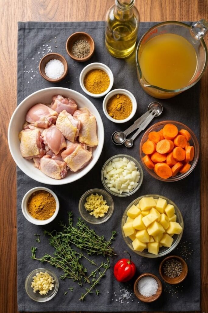 Jamaican Curry Chicken Soup Recipe