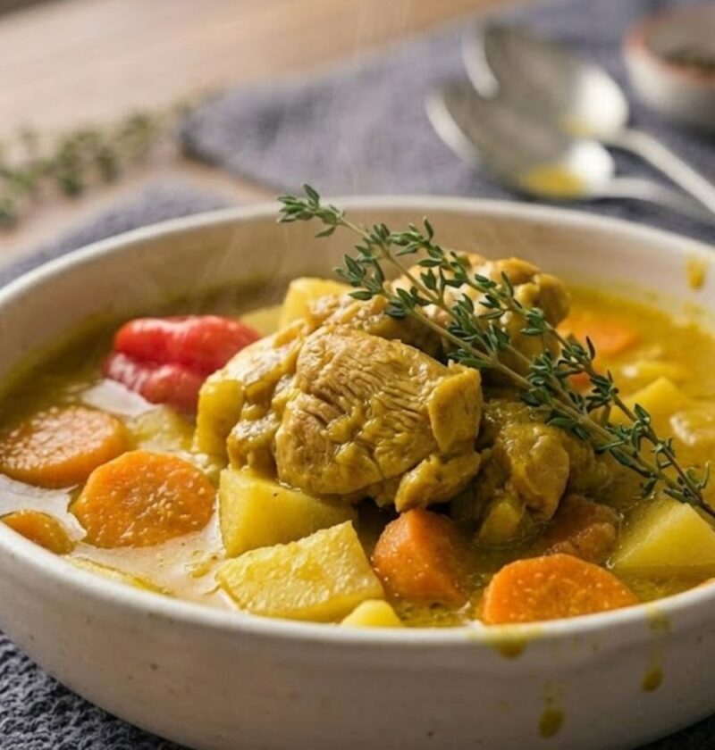 Jamaican Curry Chicken Soup Recipe