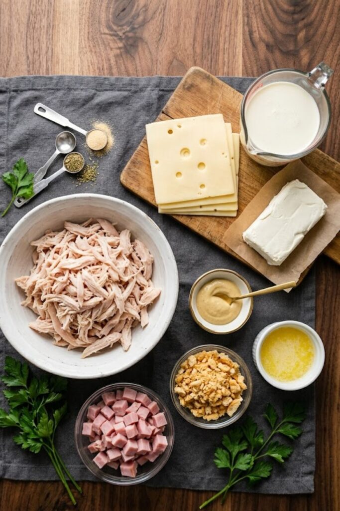 Keto Chicken Cordon Bleu Casserole Recipe