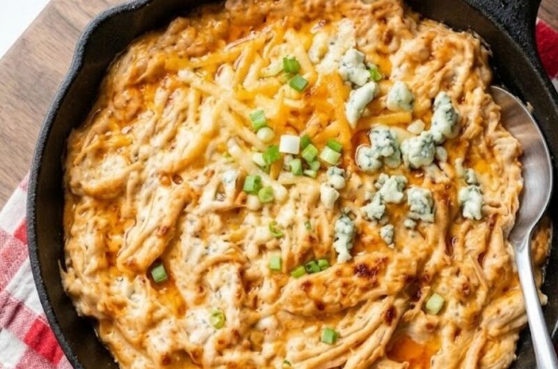 Keto Low Carb Buffalo Chicken Dip