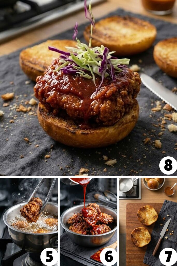 Korean Fried Chicken Sandwich Recipe