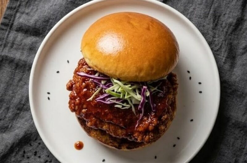 Korean Fried Chicken Sandwich