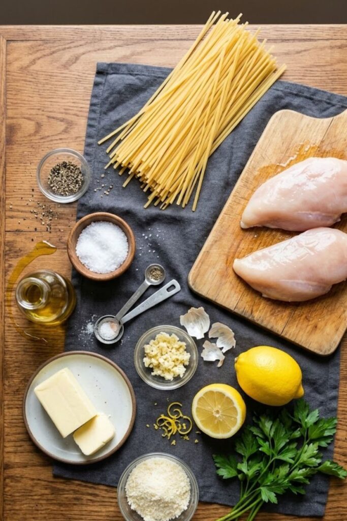 Lemon Butter Chicken Pasta Recipe