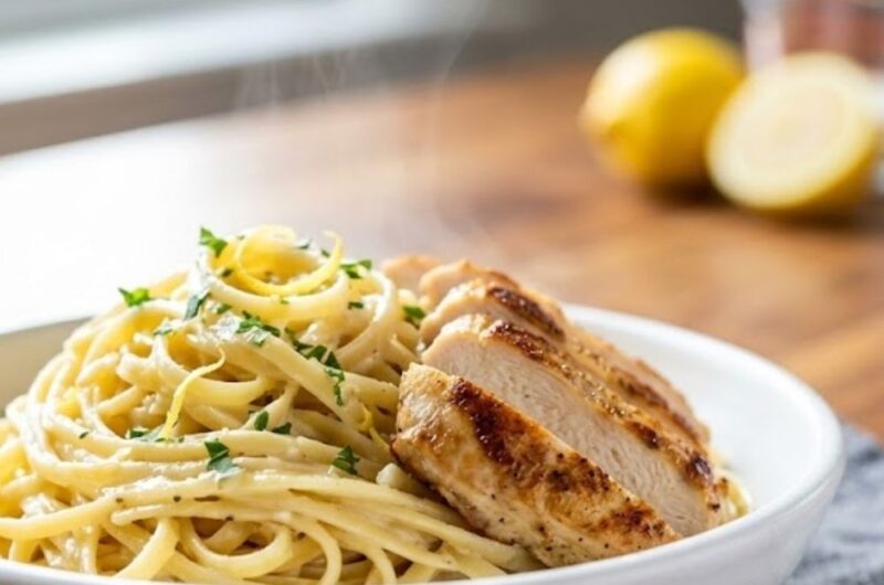 Lemon Butter Chicken Pasta