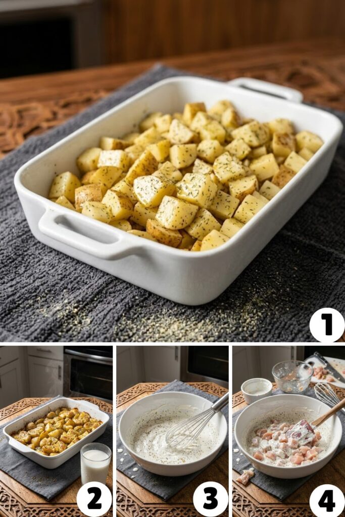 Loaded Potato Ranch Chicken Casserole Recipe