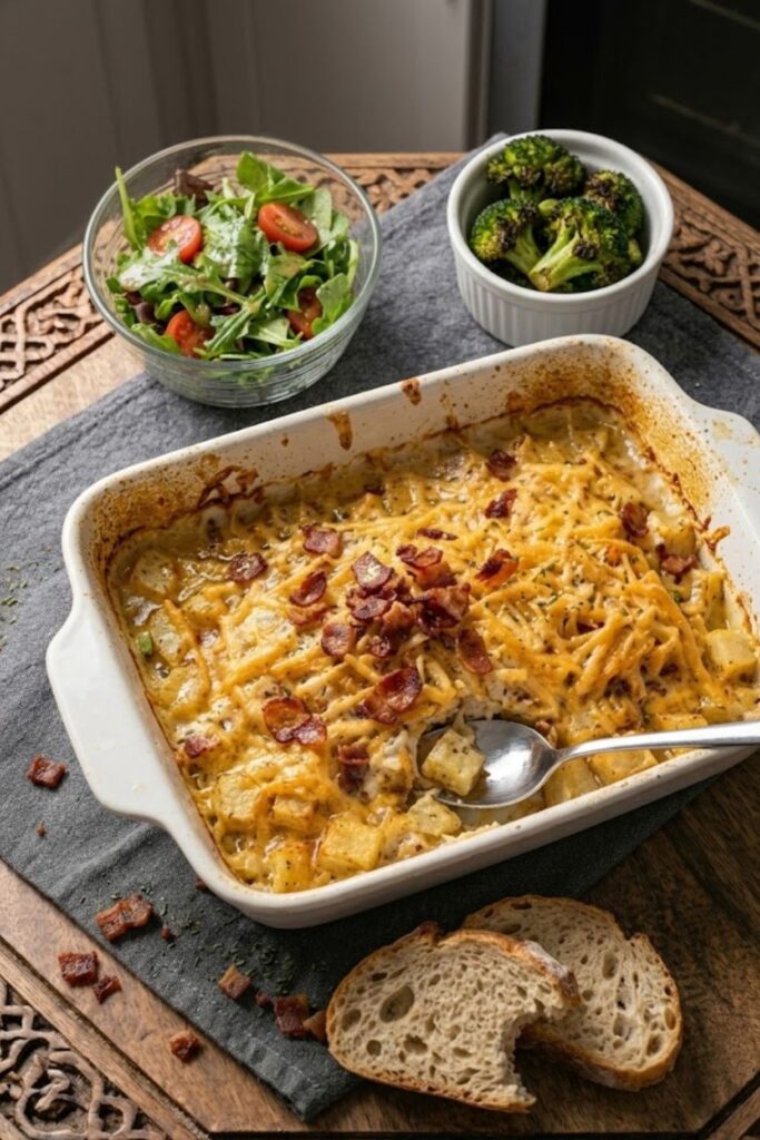 Loaded Potato Ranch Chicken Casserole Recipe