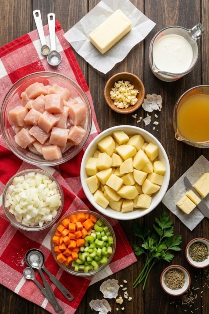 Maggianos Creamy Chicken And Potato Soup Recipe