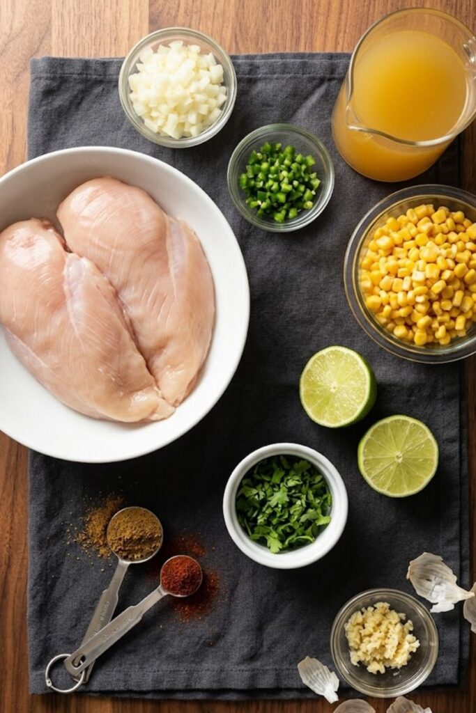 Mexican Corn And Chicken Soup Recipe