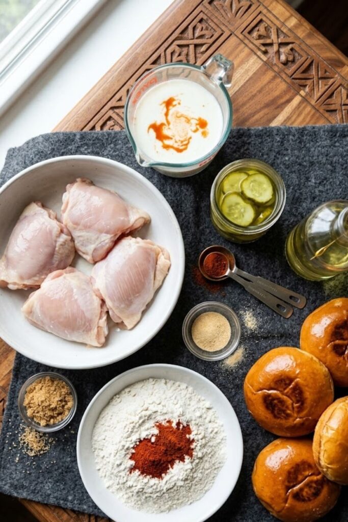 Nashville Fried Chicken Sandwich Recipe