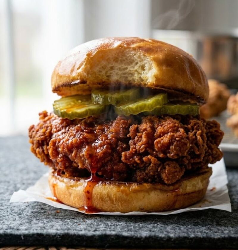 Nashville Fried Chicken Sandwich Recipe