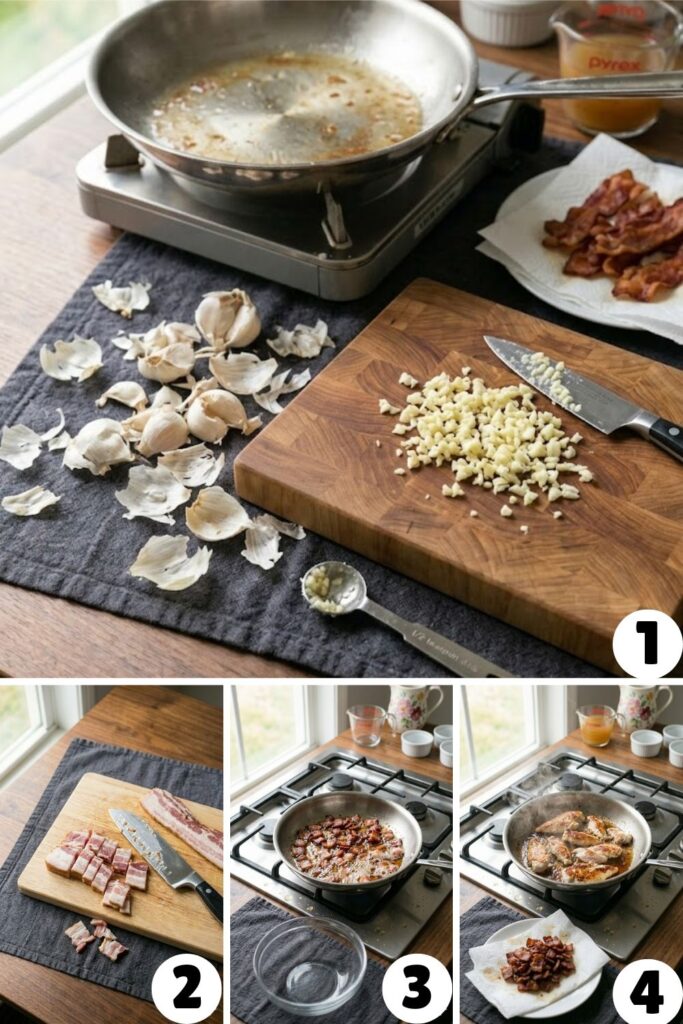 Olive Garden Chicken Carbonara Pasta Recipe
