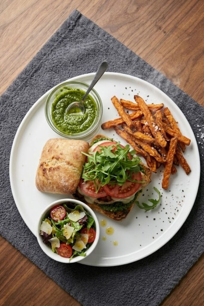 Pesto Grilled Chicken Sandwich Recipe