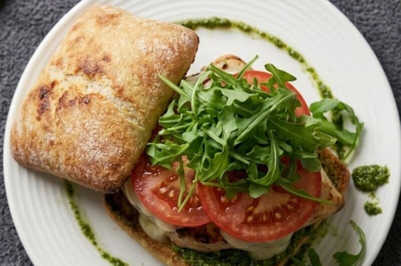 Pesto Grilled Chicken Sandwich