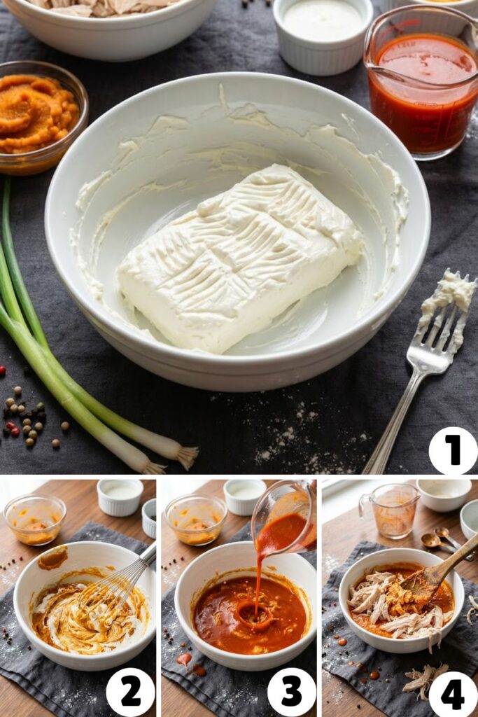 Pumpkin Buffalo Chicken Dip Recipe