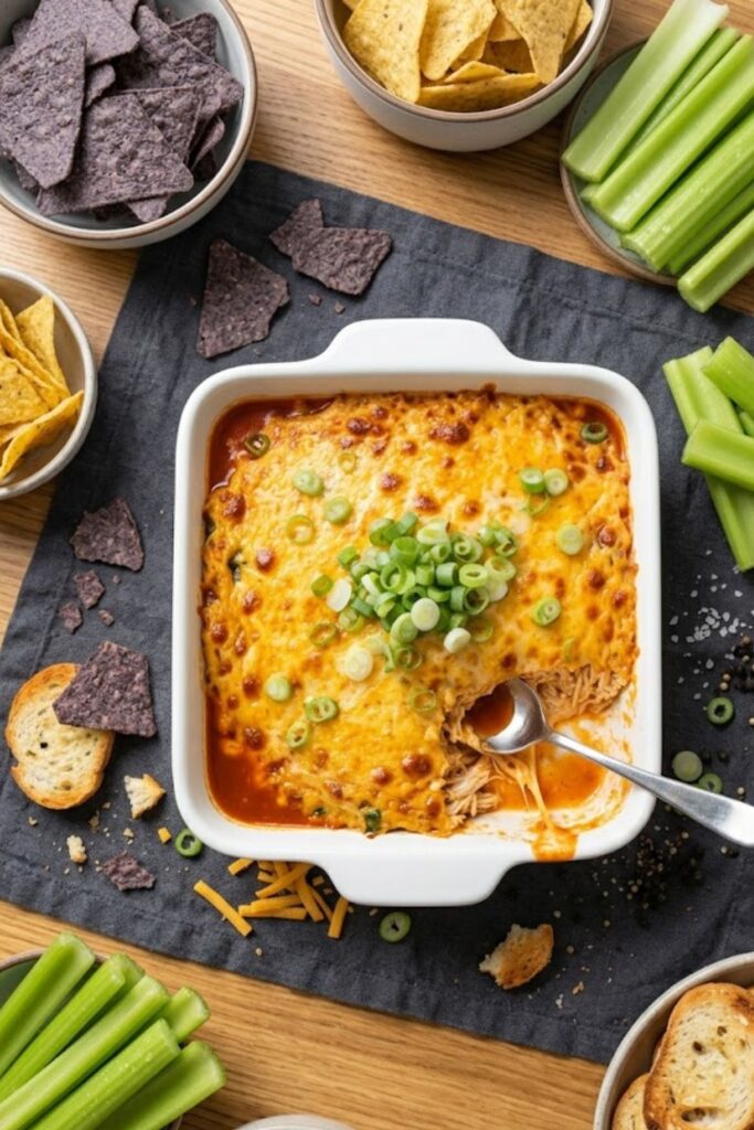Pumpkin Buffalo Chicken Dip Recipe