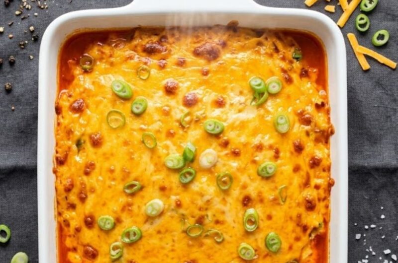 Pumpkin Buffalo Chicken Dip
