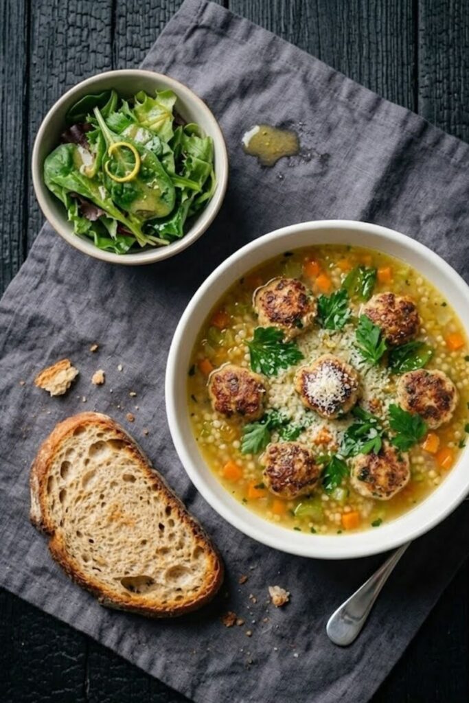 Soup Chicken Meatballs
