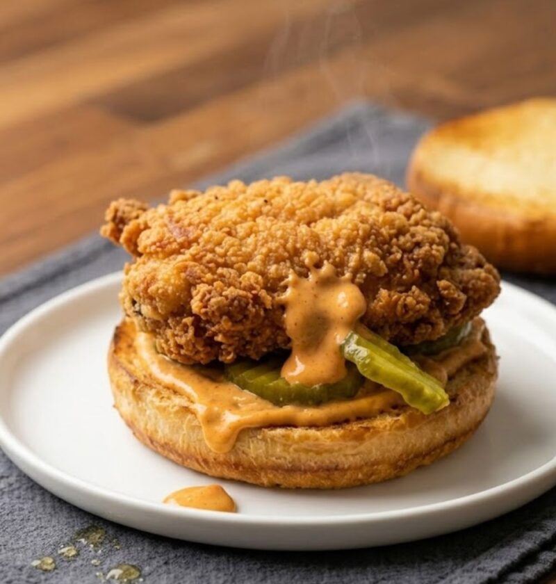 Spicy Fried Chicken Sandwich Recipe