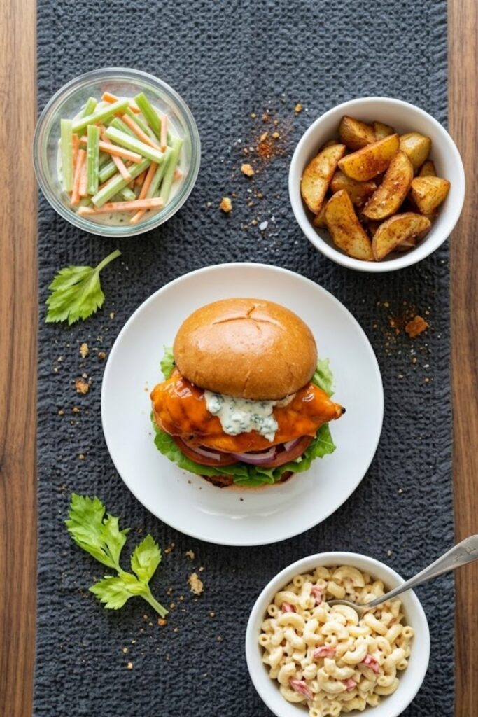 Spicy Grilled Buffalo Chicken Sandwich Recipe