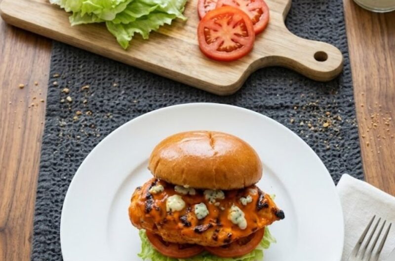 Grilled Buffalo Chicken Sandwich